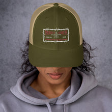 Load image into Gallery viewer, Barbed Wire Trucker Hat
