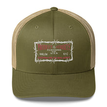 Load image into Gallery viewer, Barbed Wire Trucker Hat
